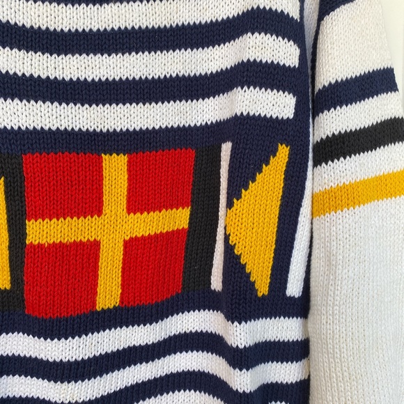 NEW 90’s Vintage Nautical Sweater - Picture 4 of 4